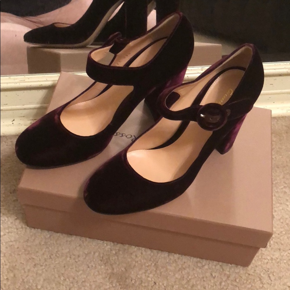 Gianvito Rossi velvet heels
